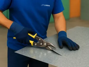 Pozinkovaný plech na mieru hr. 1,00 mm