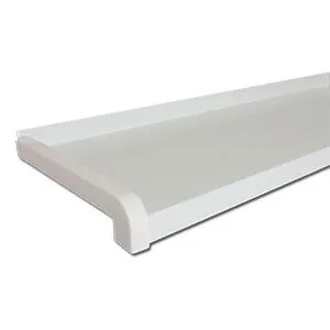 Vonkajšie parapety lakoplastované STANDARD-RAL 9010