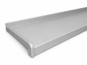 Vonkajšie parapety lakoplastované STANDARD-RAL 9006