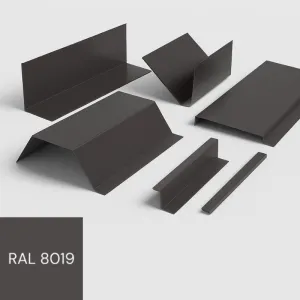 Oplechovanie na mieru lakoplastované ELEGANZ RAL 8019