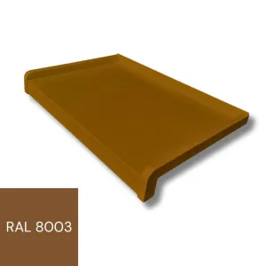 Vonkajšie parapety na mieru lakoplastované STANDARD-RAL 8003