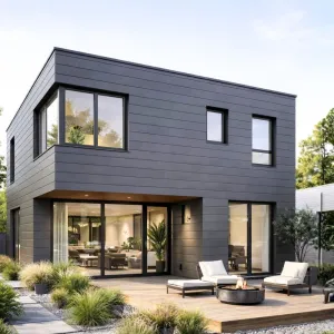 SOFIT PANEL plechová odvetraná fasáda