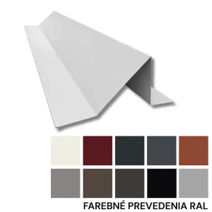 Plechový lapač snehu sedlový pre trapéz a pre škridloplechy 2 m