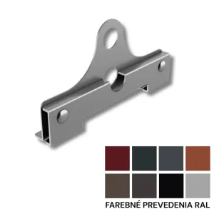 Dvojrúrková konzola sneholamu na krytinu CLIP PANEL oceľ