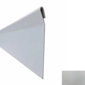 PVC stenová lišta FB12 svetlosivá vyhnutá Bauder r.š. 70 mm