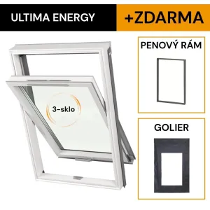 Strešné okno DAKEA ULTIMA ENERGY PVC KEP B1800