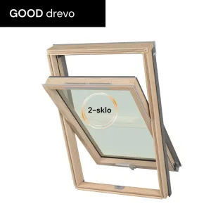 Strešné okno DAKEA GOOD KAV B900 drevené