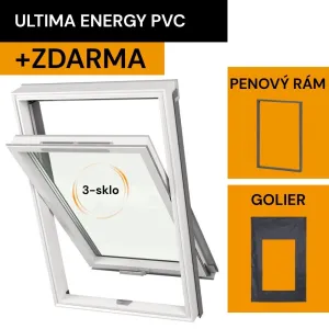 Strešné okno DAKEA ULTIMA ENERGY PVC KEP B1800