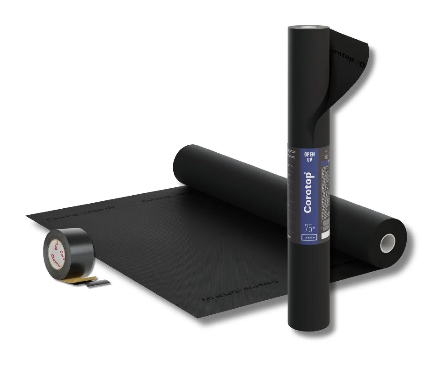 Fasádna membrána COROTOP OPEN UV a lepiaca páska UV